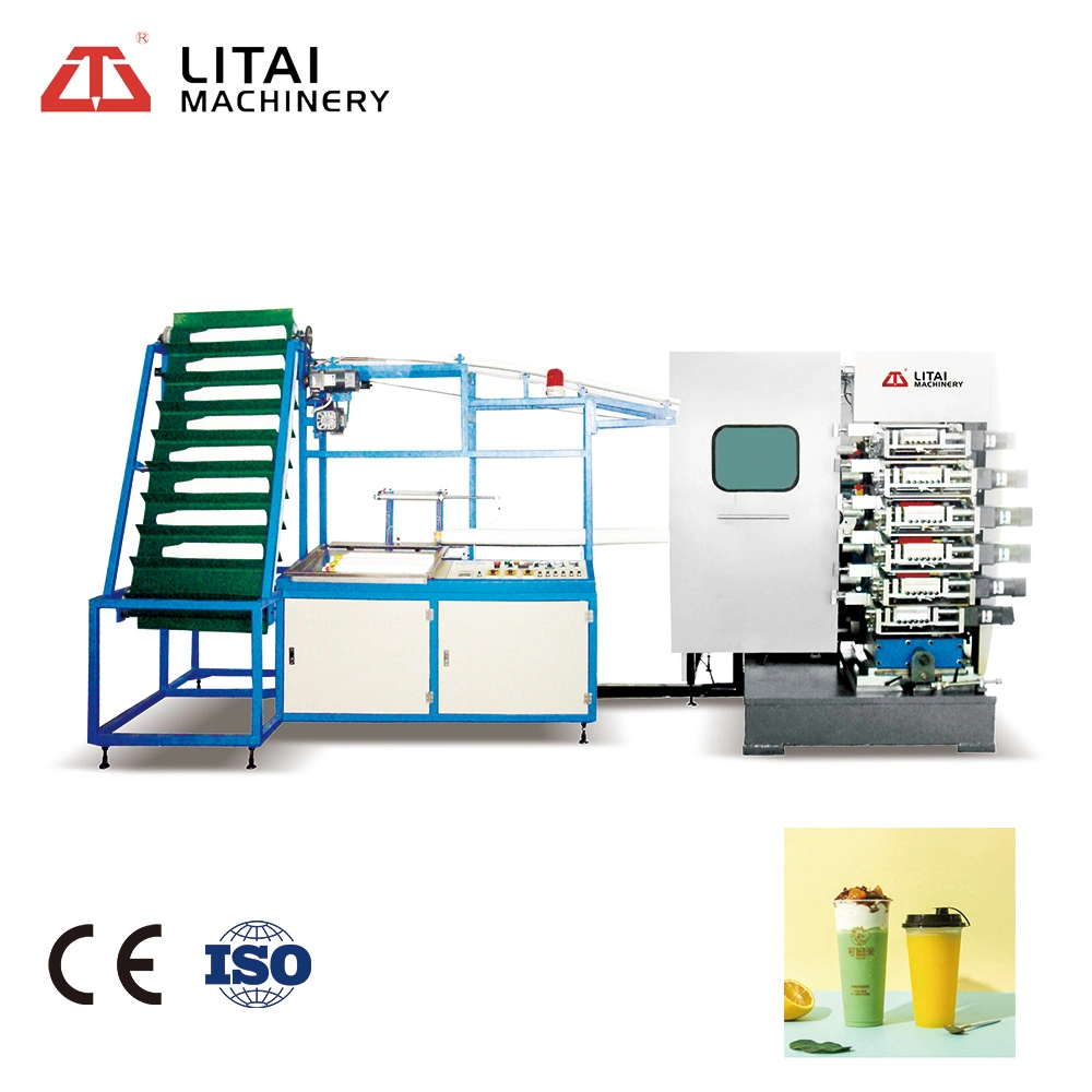 CE/ISO Offset Plastic Cup Printing Machine Printer for Sale