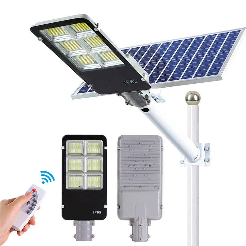 Lámparas solares LED integradas todo en uno para exteriores, IP65 a prueba de agua, de Zhongshan Lighting, de 20W, 30W, 60W, 90W, 150W y 400W, ideales para iluminar calles de pequeñas ciudades