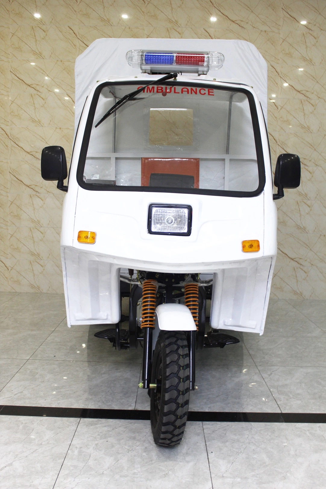 Tricycle à trois roues de l'ambulance de moteur véhicules médicaux pour l'Afrique pour Guyane française