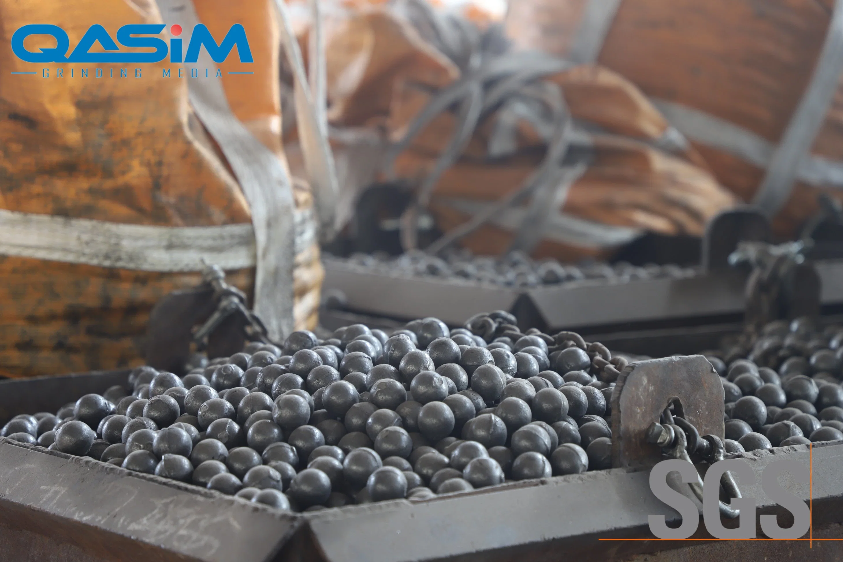 Cast Steel Ball Grinding Media for Raw Mill