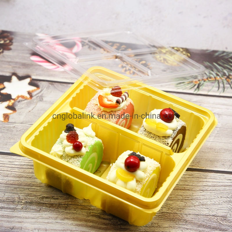 Plastic Container Custom Food Containers Used in Pastry and Nut Packaging