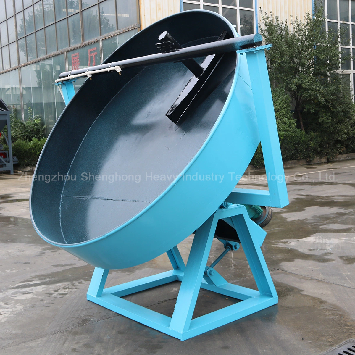 Humic Acid Bio Fertilizer Disc Granulator Production Line for Sale