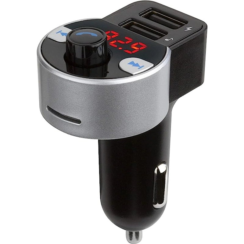 Bt5.0 Bluetooth Handsfree Car FM Transmitter Aux Modulator Audio MP3 Player with 3.1A Quick Charge