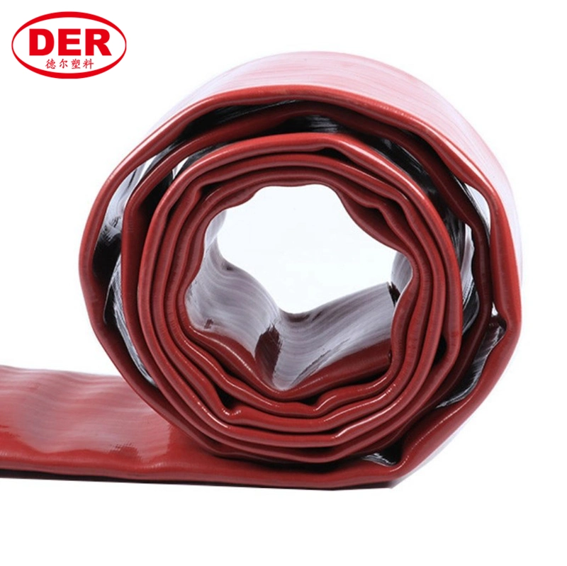 High Pressure Heavy Duty Agricultural Irrigation PVC Layflat Discharge Hose