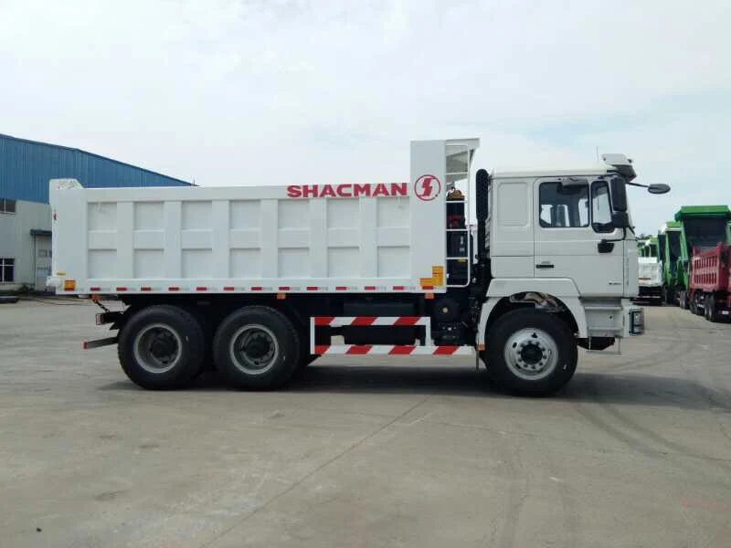 China Shacman New 6X4 10 Wheel Heavy Duty Dump Truck Telescopic Hydraulic Cylinder