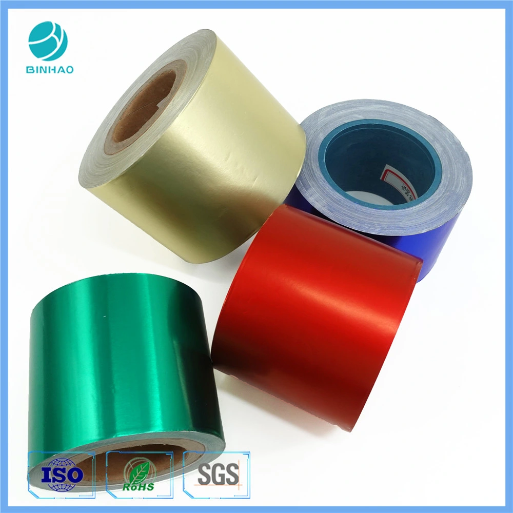 87mm Composite Blue Aluminum Foil Paper Inner Pack Wrapping