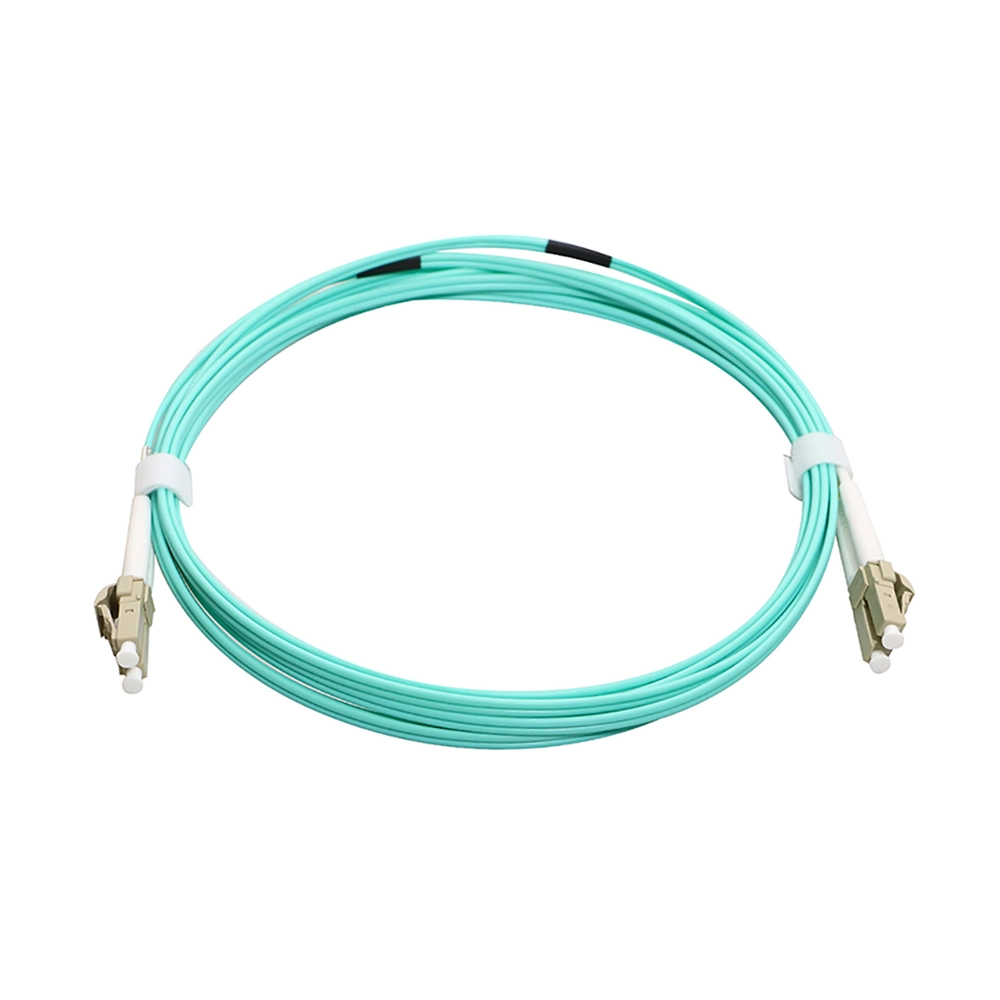 LC UPC a LC dúplex de la UPC de fibra óptica multimodo OM4 Cable