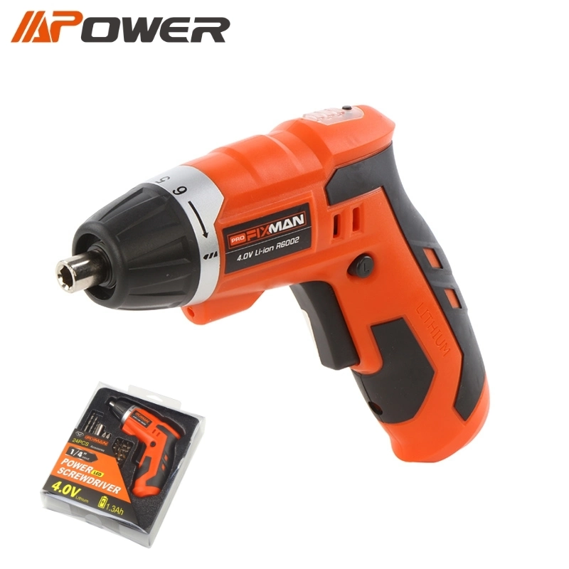 Mini Power Screwdriver Cordless Electric Screwdriverwith Bits for Home