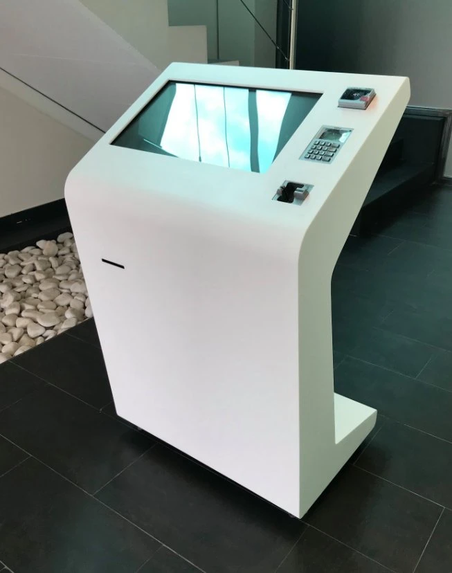 Linux Bitcoin interactive terminal ATM Kiosque des distributeurs automatiques