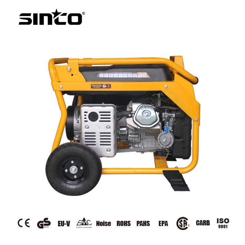 Single Phase /Three Phase Panel Power Engine Four Stoke 1-10 Kw Petrol Electric Gasoline Generator Factory Price