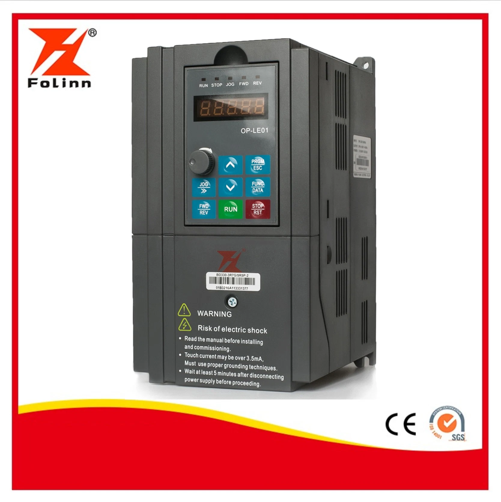 0.2-3.7kw Variable Frequency Drive AC Drive for Single-Phase Motor (BD600)