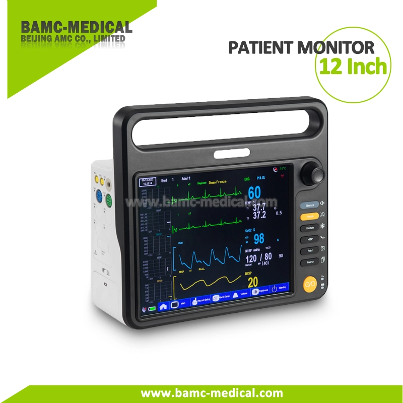 Ambulance Transport Medical Multi Parameter Patient Monitor 12''