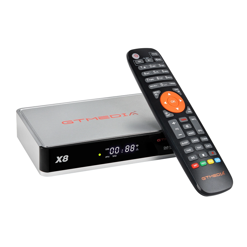 Gtmedia X8 DVB S2X IPTV Set-Top-Box Sat2IP