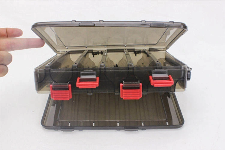 Topwin 328-B Large Capacity Double-Sides Lure Bait Tackle Box for Fishing