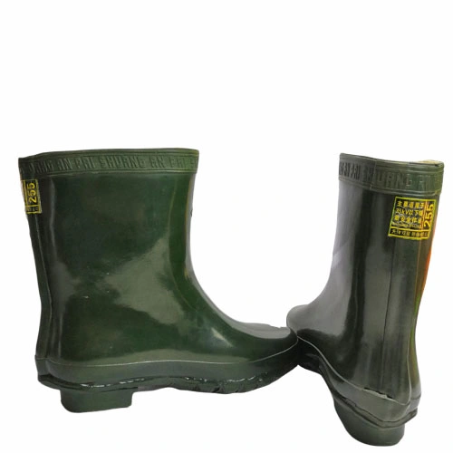 Professional botas de caucho para Calzado Outdoor Bota de lluvia Botas de seguridad industrial