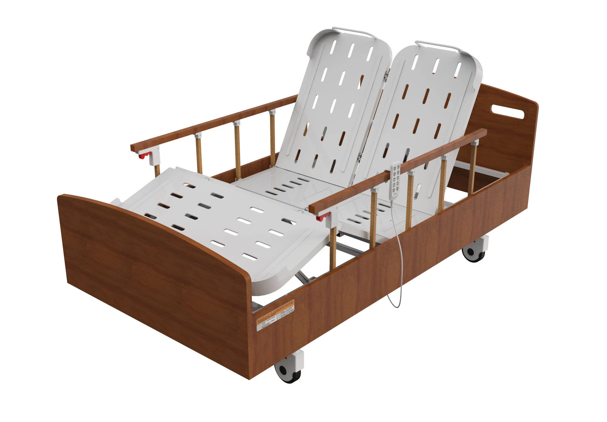 New Arrival Wooden Medical Bed Hospital Furniture for Elderly and Patient Meet Daily Care Needs