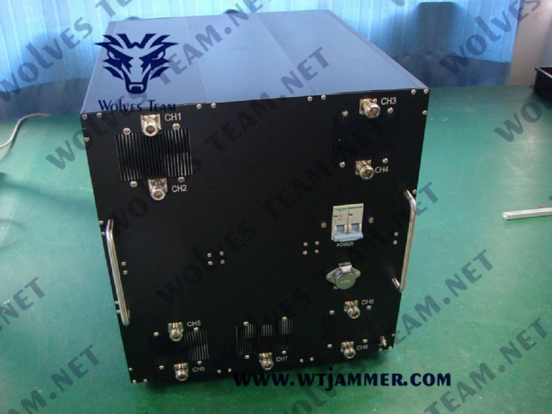 600W Jammer de Bomb de vehículos 20-6000 MHz Jamming de señal de teléfono celular Sistema