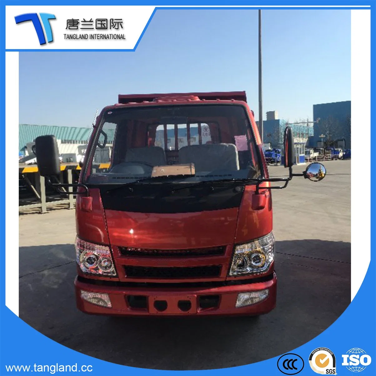 4*2 Light Duty Dumping Self-Discharge Dumper Dropside Truck