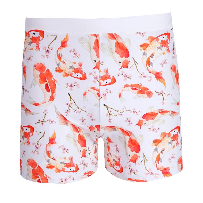 Swimwear Men's Printed Swimsuits Swim Boxer Trunks Short Board Surf Shorts Bathing