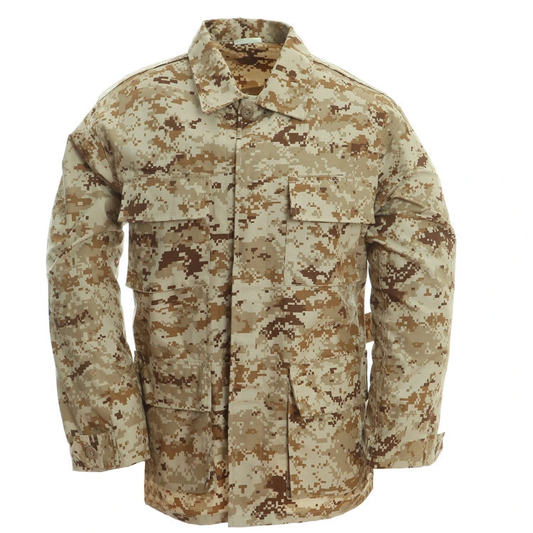 Estilo militar personalizado traje Bdu traje de combate táctico de camuflaje