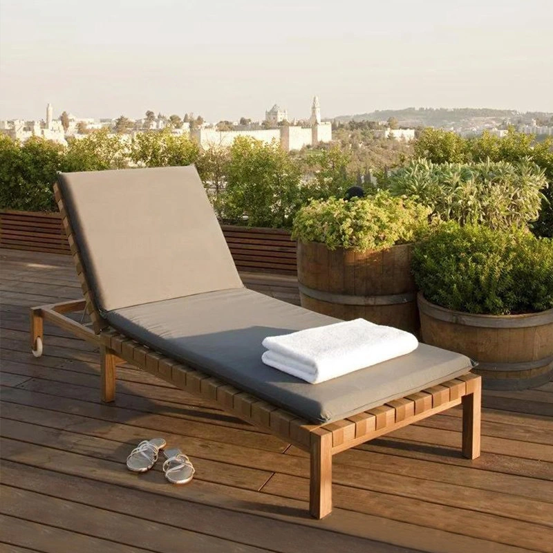 Modern Patio Leisure Chair Sunbed Sun Lounger Outdoor Bench