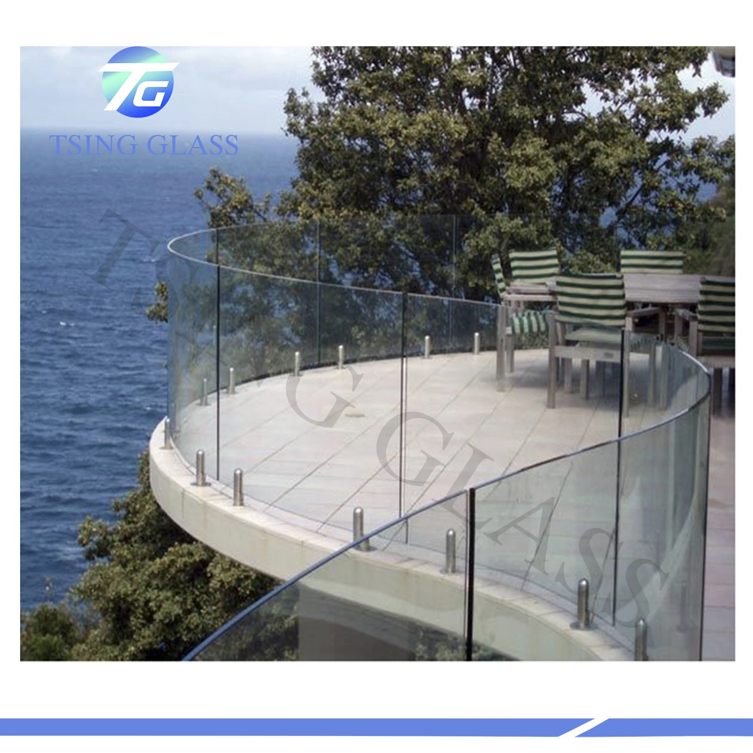 3-19mm Wholesale/Supplier Glass, Clear Float Flat/Curved Tempered Glass Panel with Ce Certification