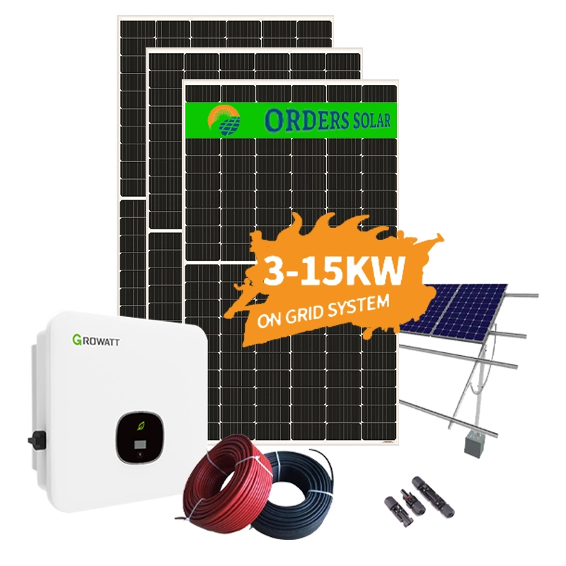 Bestellt Solar Generator 3kw auf Netz Solaranlage / Panel mit hoch Effizient