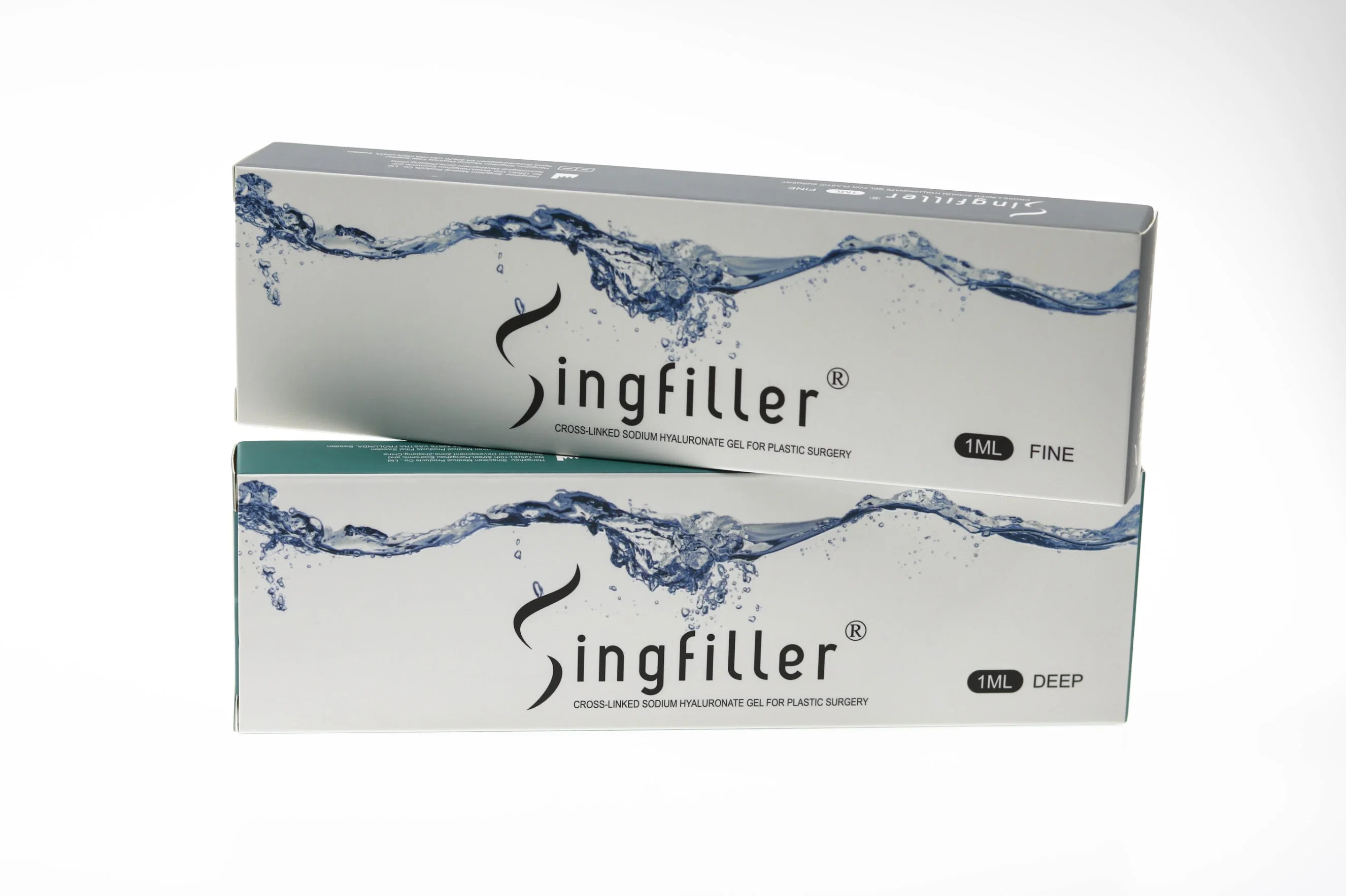 Singfiller Cross-Linked hialuronato sódico Gel para la cirugía plástica de relleno dérmico