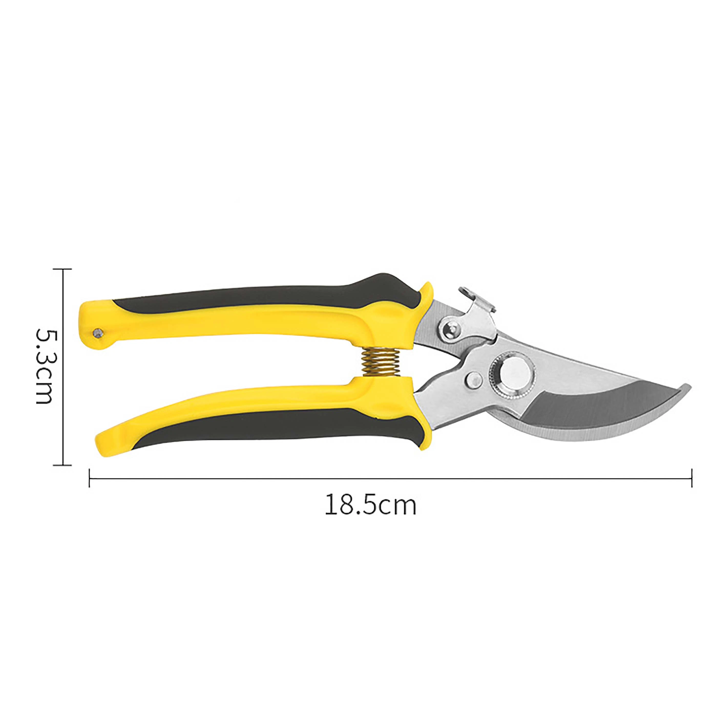 Gardening Tools Bypass Pruning Shears Sharp Precision-Ground Steel Blade