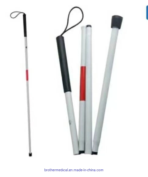 Wholesale Aluminum Alloy Blind Folding Stick Nordic Cane Walking Stick