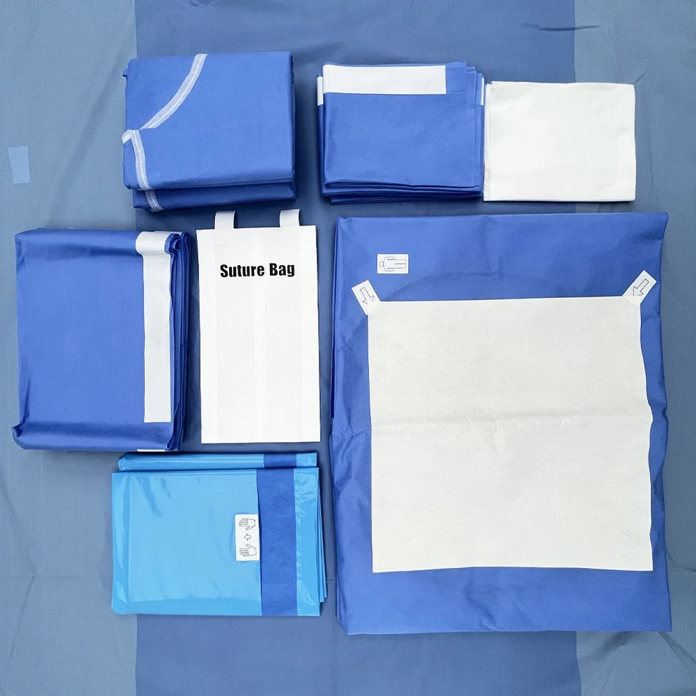 Eo Sterilized Disposable Surgical Cesarean Section Pack Medical C-Section Kit