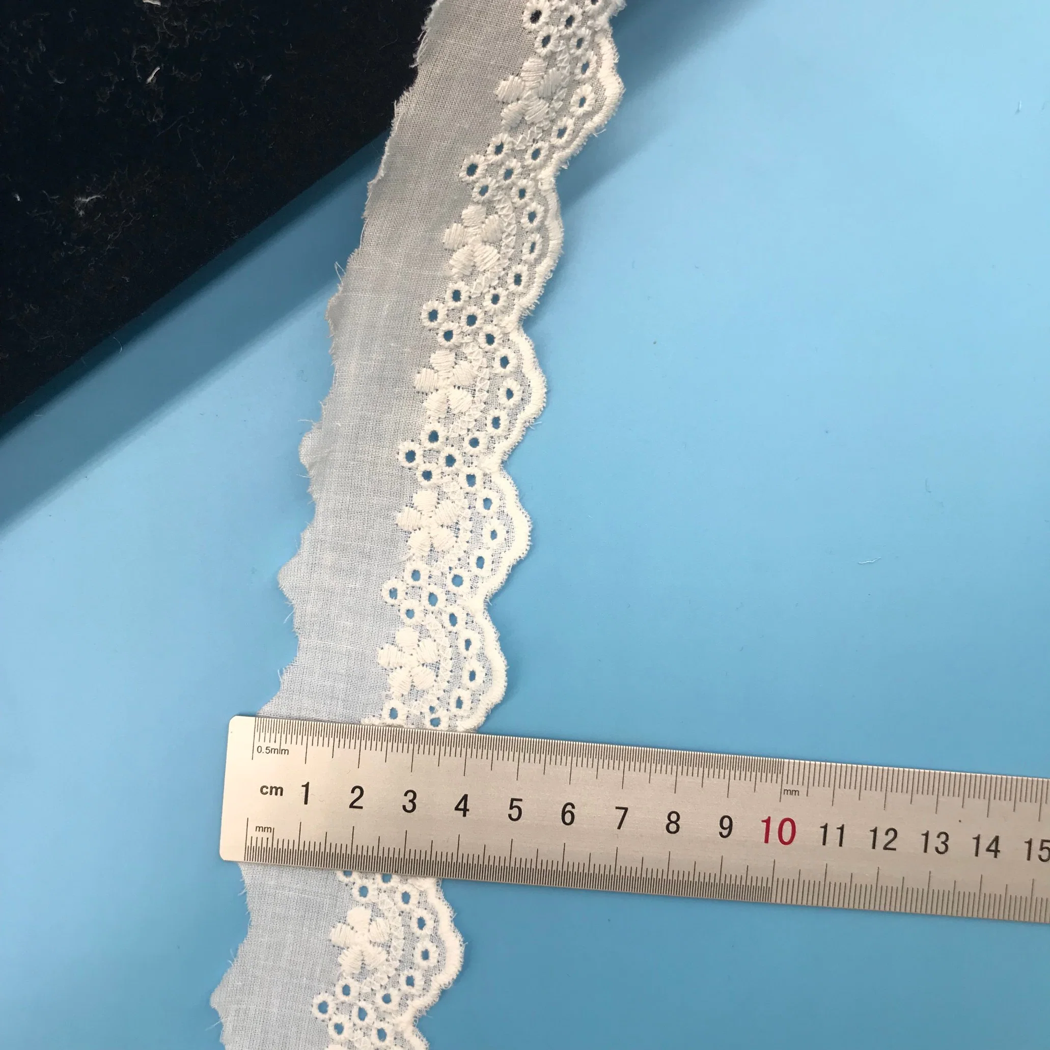 ODM Apparel Small MOQ Cotton Free Sample Hot Sale Fashion Design Wholesale/Supplier Cotton Lace