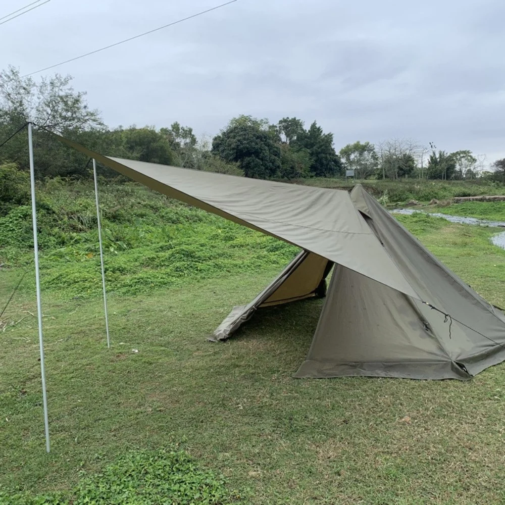 Hauteur réglable de tente de cuisinière Ultra Tipi chaud hiver Camping chasse Équipement Ci24756