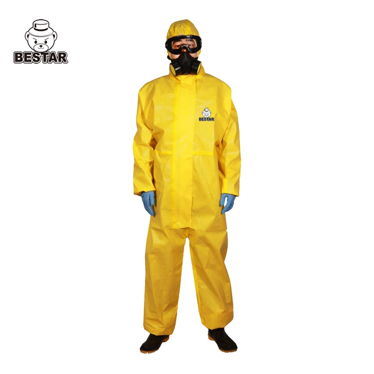 Without Shoe Cover Light Chemical Protective Bestar Work Suit Clothing