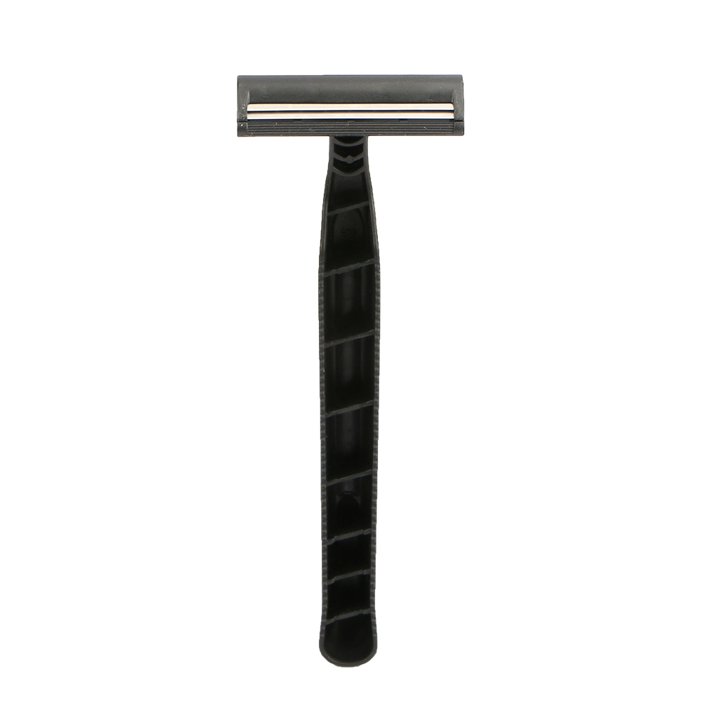 Plastic Handle Shaving Razor for Men Twin Blade Disposable Razor