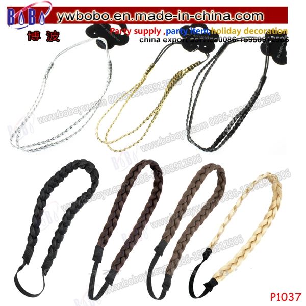 Hair Weaving Elastic Head Bands Girls School Sports Gym Dance Products (P1035)