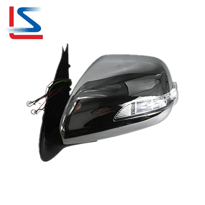 Espejo lateral plegable LED eléctrico para Hiace Pitbull Bus 2005-2018