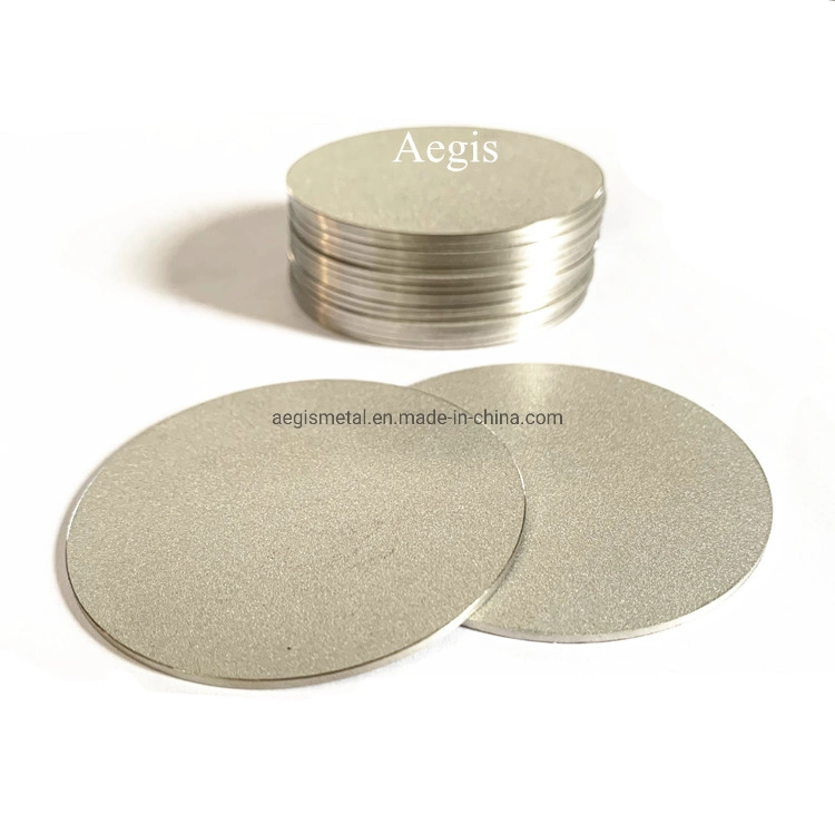 304 316 316L Stainless Steel Metal Powder Filter Disc 110mm Metal Filters