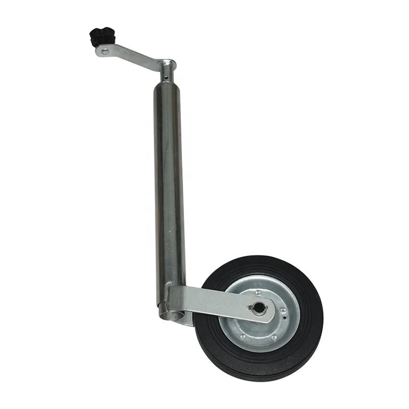 12000lb Heavy-Duty Square Drop Leg Front Plunger Pin Trailer Jack