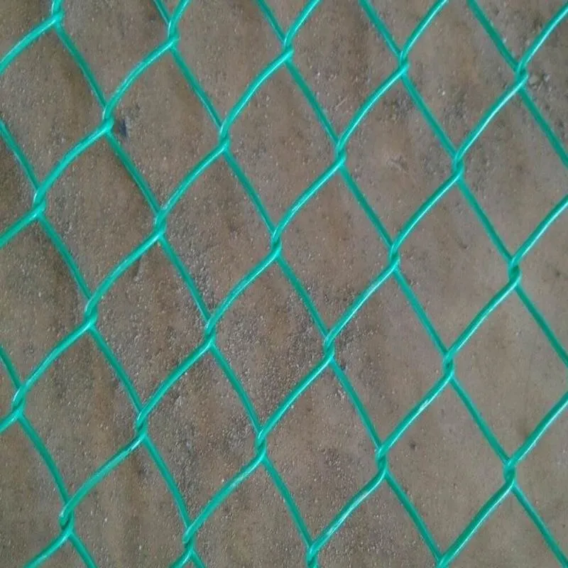 High Security Galvanized Chain Link Fence with Barbed Wire on Top