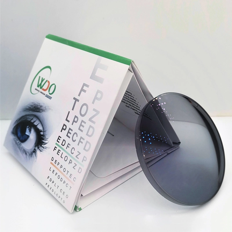 Fast Change Sunglasses Lens 1.56 Photochromic Photogrey Optical Eyeglass Lenses Made in China