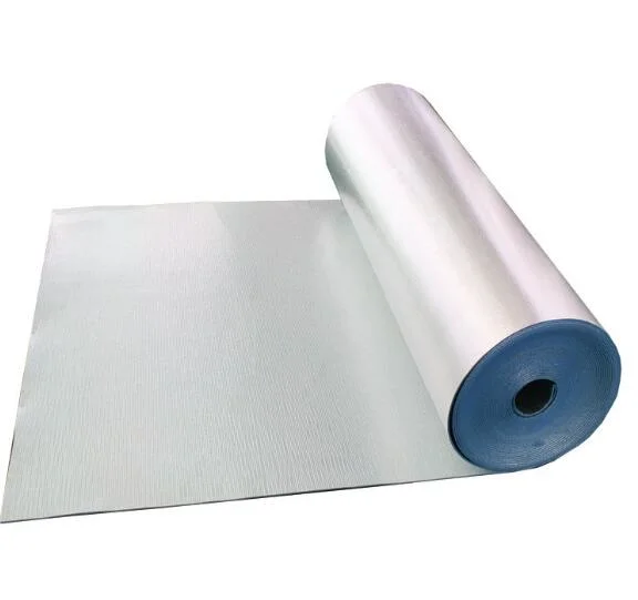 5% de réduction sur le matériau isolant thermique pour toiture en feuille d'aluminium EPE / XPE Foam Heat Barrier pour toiture de maison, simple ou double face, isolant thermique réfléchissant en mousse.