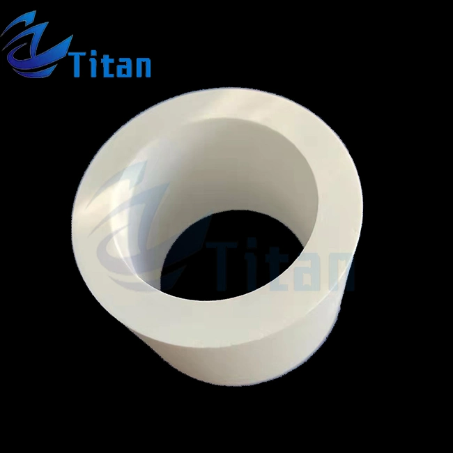 High Toughness White Zro2 Zirconia/Alumina Ceramic Tube Construction Machinery