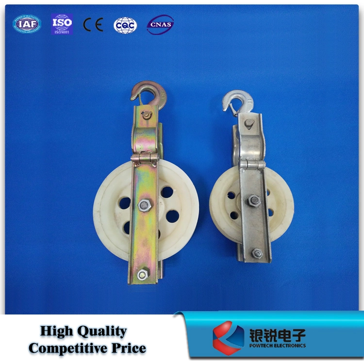 Single Cable Pulley Block / Cable Pulley for Opgw Optical Cable