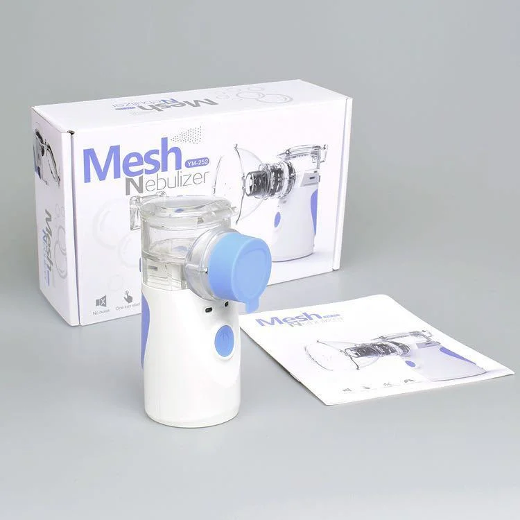 Portable Handheld Cough Drug Steam Compressor Inhale Medical Mesh Nebulizer for Kids