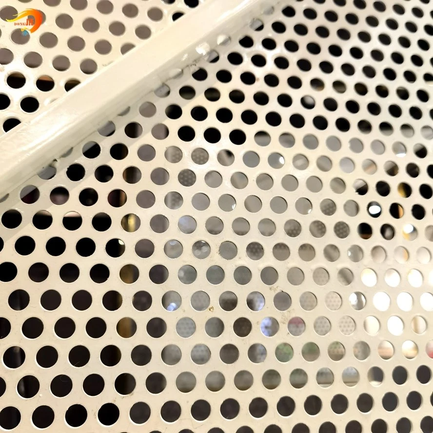 Perforated Acoustic Tiles for Walls Building White Aluminum Wall Cladding