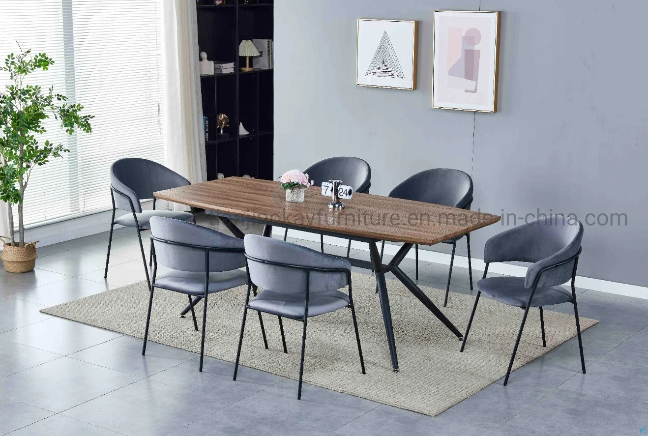 Dining Room Furniture Home Cheap Malaysia Luxury Epoxy Extendable 4 Chairs Modern India Stainless Steel Wooden Dining Table Set