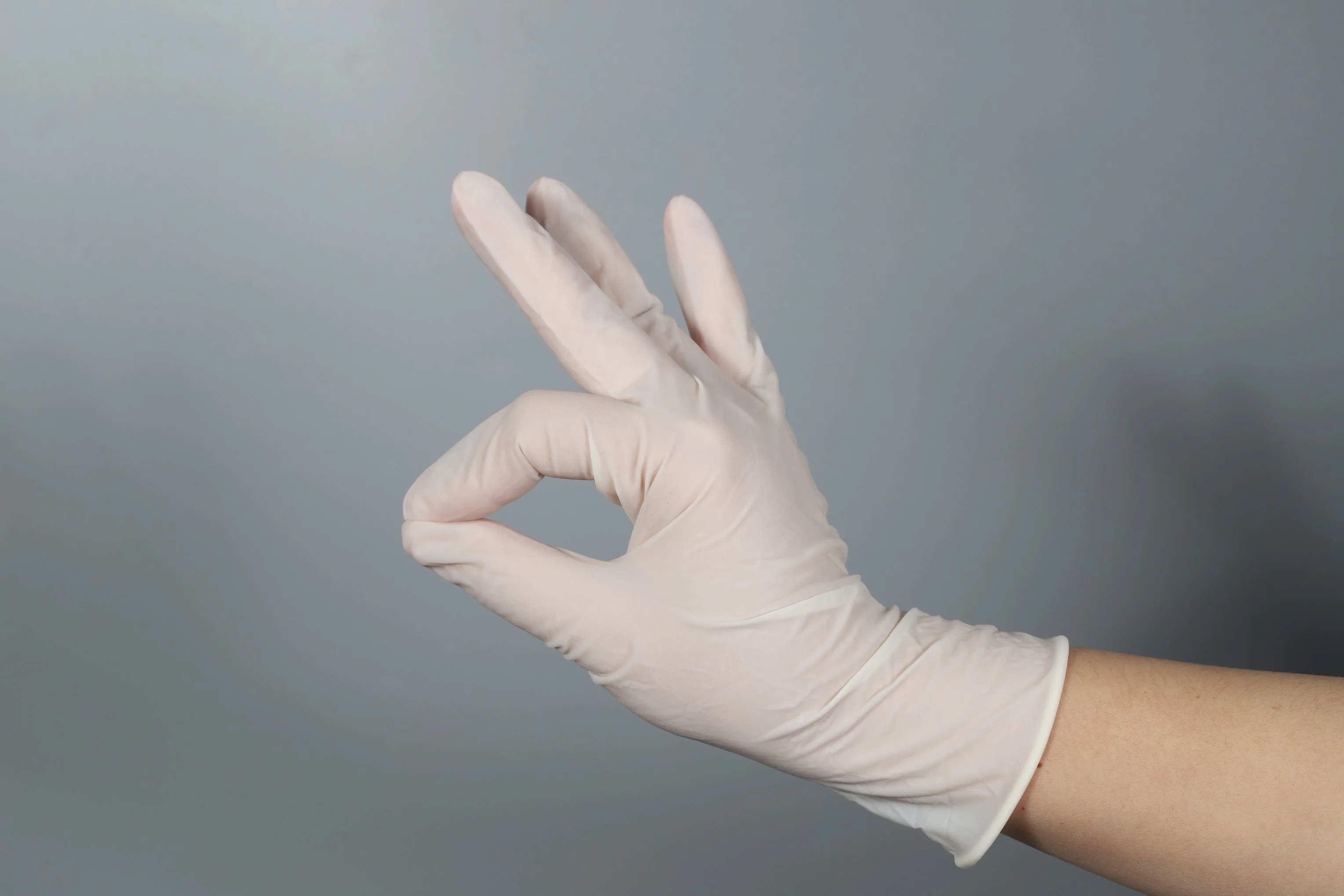 Guantes de goma en el hogar No alérgico Guantes de látex lavado Limpieza de los alimentos