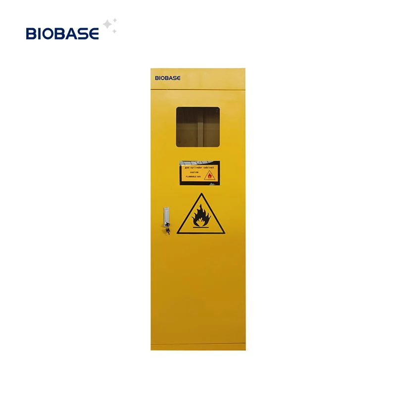 Biobase China Gas Cylinder Cabinet Bksc-1q Hot Selling Double Door Gas Cylinder Storage Cabinet