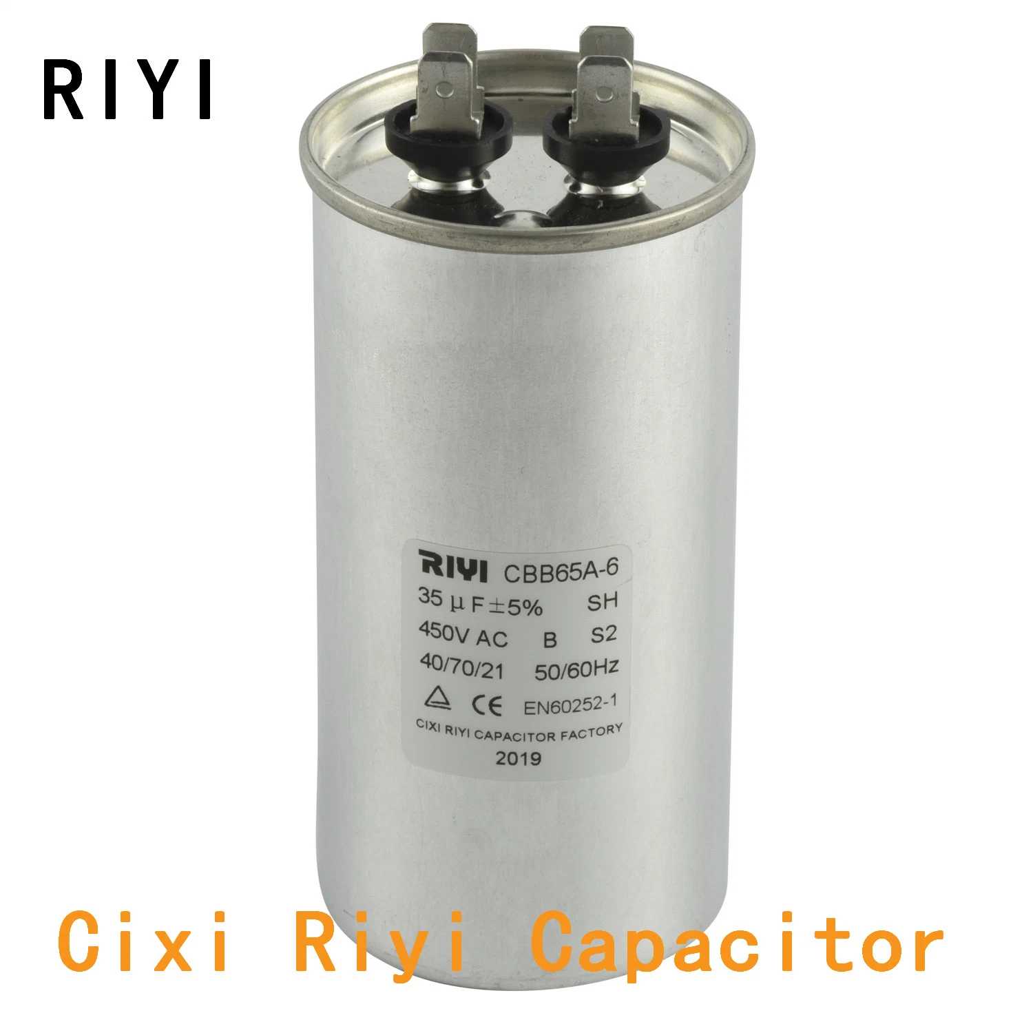 Cbb65A 450V 5-120UF TUV UL S2 Motor AC Capacitor para aire acondicionado